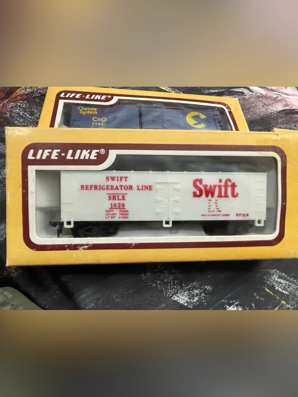 Lot of 7 Life-Like HO Scale Train Cars Hoppers Tanker Reefers in Original Boxes